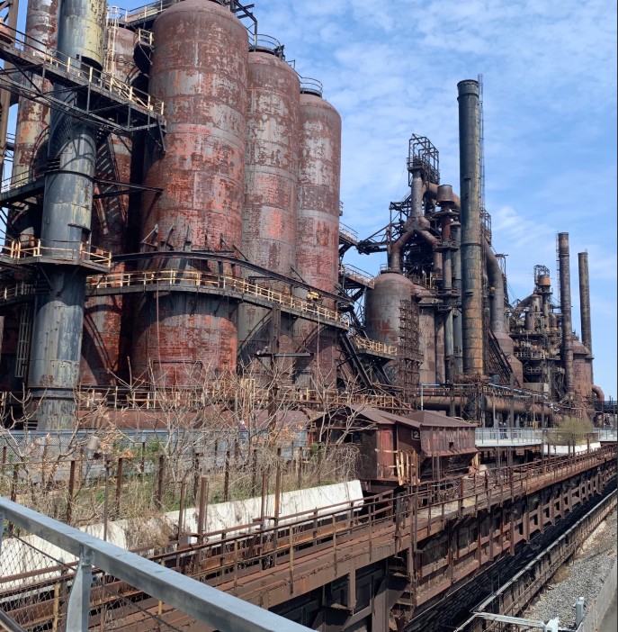 Bethlehem-Steel-Stacks-In-Bethlehem-Pennsylvania